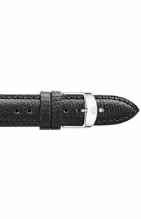 Michele 18mm Black Lizard Strap MS18AA610001