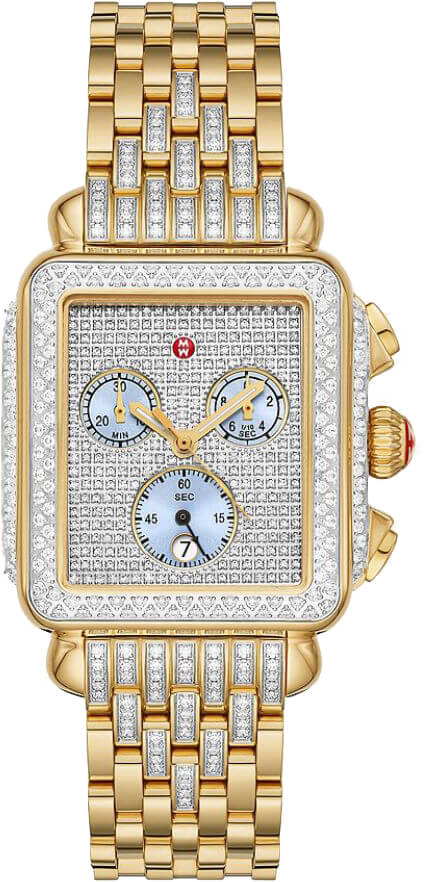 Authentic Michele Deco Diamond watch Michele Deco Diamond Women main image 3