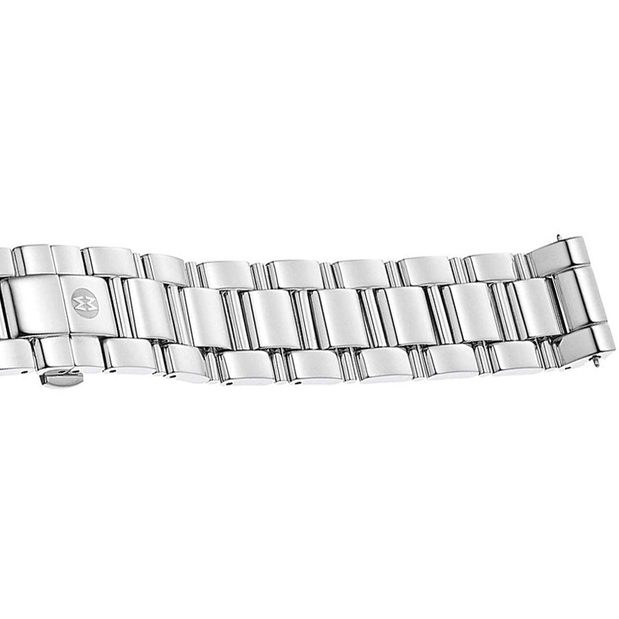 New Michele Deco 3-Link Steel Bracelet MS18CS235009 display picture 1