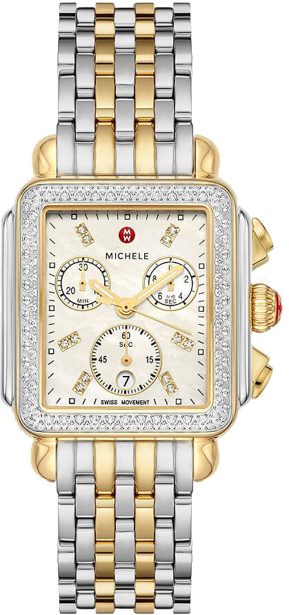 MWW06A000776 Michele Deco Two-Tone 18k Gold Womens Watch
