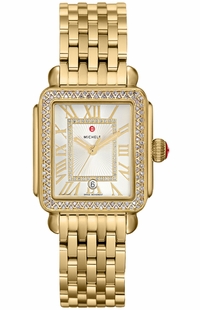 Michele Deco Madison Mid Gold Women's Watch MWW06G000003