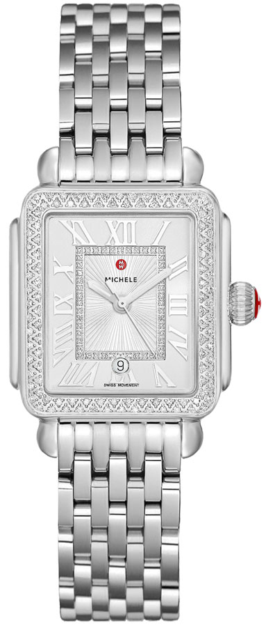 まみ様 Deco Diamond Madison Mid Noir Watch MWW06G000051 - MICHELE®