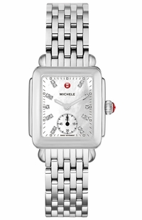 Michele Deco Mid Diamond Dial Women's Watch MWW06V000002