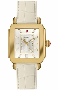 Michele Deco Sport Gold Ladies Watch MWW06K000011
