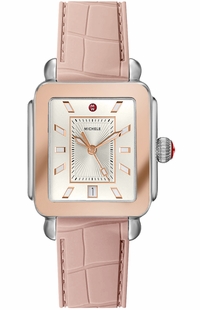 Michele Deco Sport Two-Tone Pink Gold Ladies Watch MWW06K000015