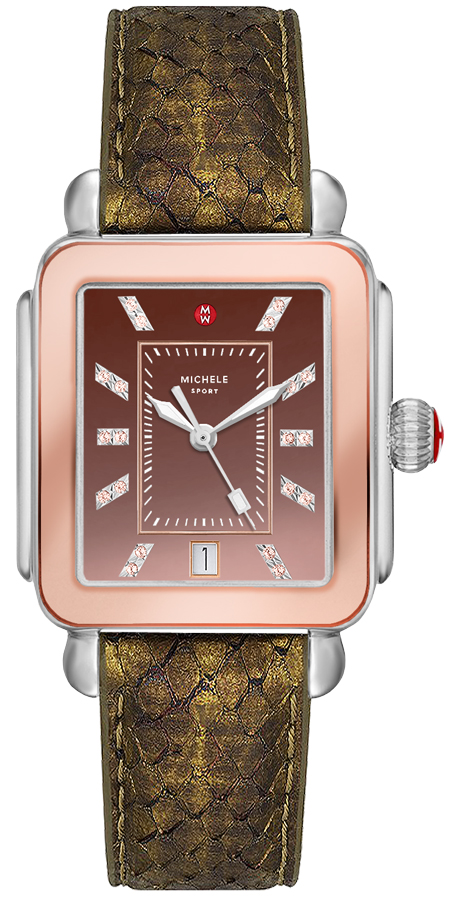 MWW06K000036 Deco Two Tone Topaz Dial Womens Watch display picture 3