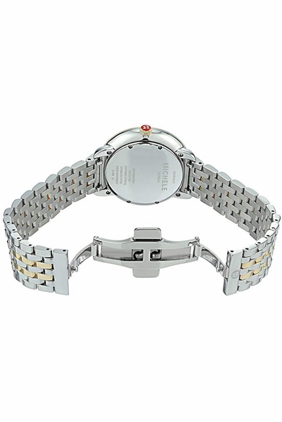 MICHELE Women's MWW21B000009 Serein 16 Analog Display Swiss Quartz Silver Watch