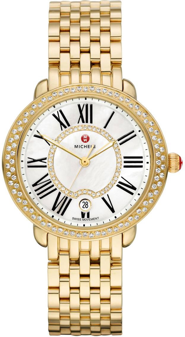 MWW21B000031 Gold Diamond Womens Watch display picture 1