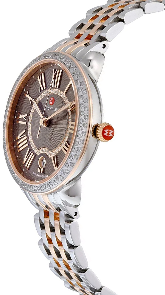 MWW21B000061 - Michele Serein 16 - Two Tone Brown Dial  display picture 3