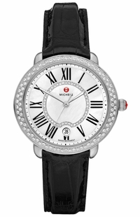 Michele Serein Mid Steel Diamond Women's Watch MWW21B000130