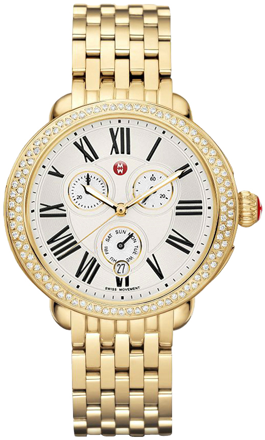 MWW21A000011 New Michele Serein Ladies Quartz Watch display picture 1