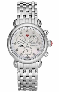 Michele Signature CSX-36 Diamond & Pearl Dial Ladies Luxury Watch MWW03M000120