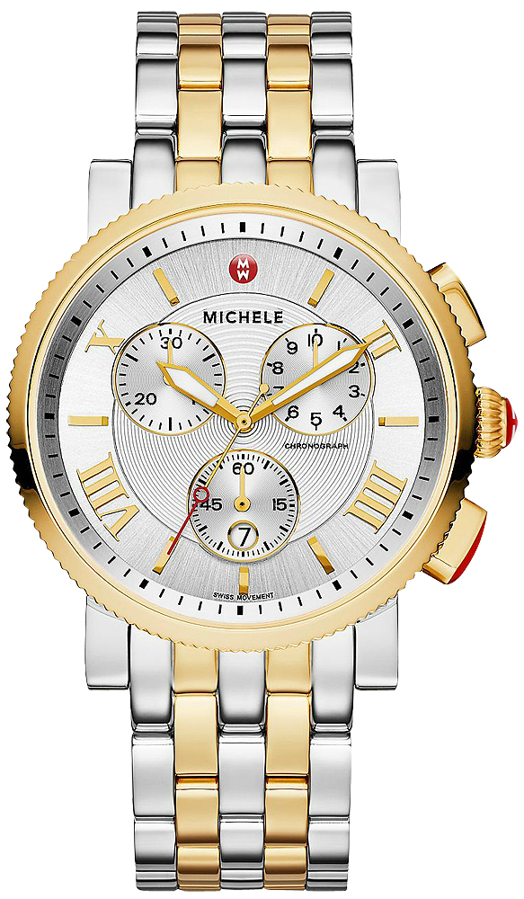 MWW01K000103 Michele Sport Sail - Large - Yellow Gold Two  display picture 1