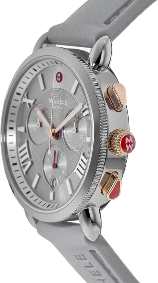 MWW01P000011 Michele Sporty Sport Sail Slate Silicone Womens  display picture 3