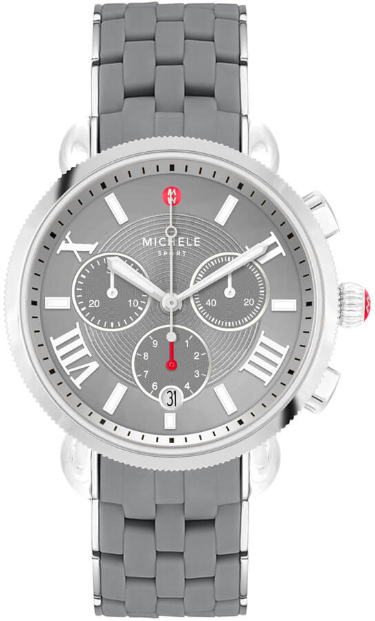 Michele Silver Chronograph Women\'s Watch Michele CSX-36 Chronograph Mother of Pearl Dial Date  main image 3