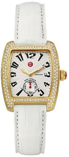 Michele women’s watch diamond Urban Mini MWW02A000245 Michele Urban Mini Diamond Gold & Steel Quartz  main image 4