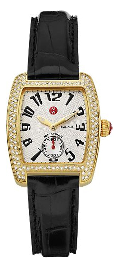 MWW02A000053 Michele Urban Mini Diamond Gold Tone Case  display picture 1