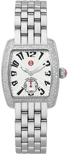 MWW02A000124 Michele Urban Mini Diamond Stainless Steel  display picture 3
