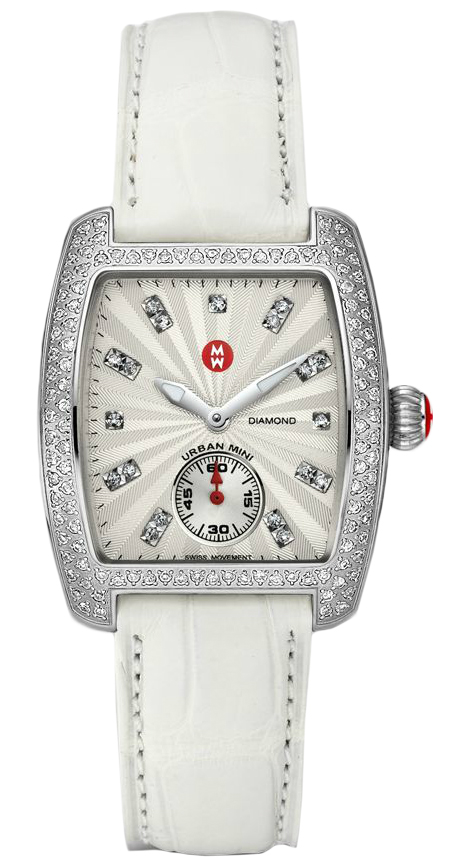 New Michele Urban Mini MWW02A000563 Steel Watch Silver Dial  display picture 3