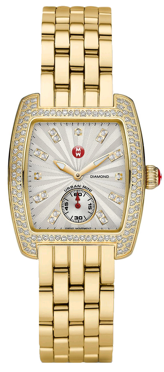 MWW02A000564 18K Yellow Gold Plated Guilloche Diamond Dial display picture 2