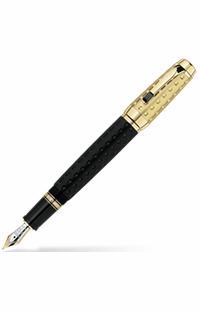 MontBlanc Boheme Doue Gold Plated Fountain Pen 36003