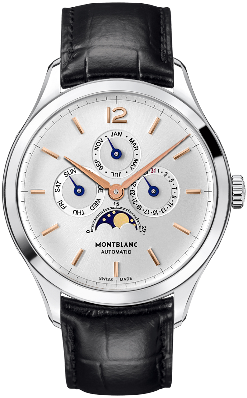 112534 MontBlanc Heritage Annual Calendar Men's Watch