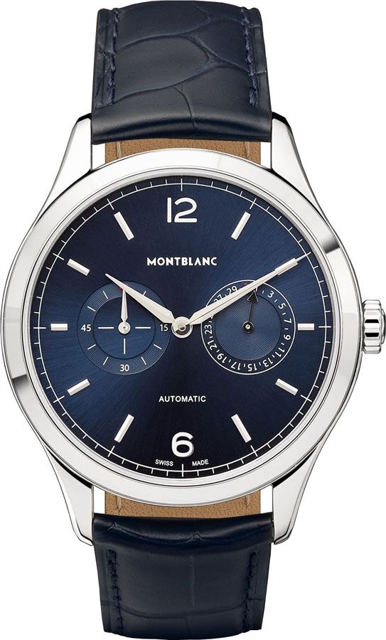 mon 116244 MontBlanc Heritage Twincounter Date Men's Watch