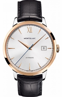 MontBlanc Heritage Spirit Silver Dial Men's Dress Watch 111624