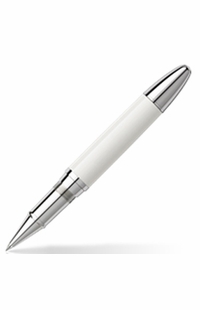 MontBlanc Masters for Meisterstuck Porcelain White Rollerball Pen 106072