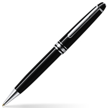 MONTBLANC マイスターシュテュック 2866 2866 Montblanc Meisterstuck Ballpoint Pen Platinum