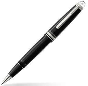 106126 Montblanc Meisterstuck Diamond Rollerball Black Pen Sale