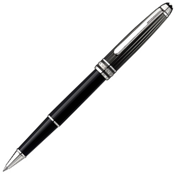 Montblanc Meisterstuck Doue Black and White Rollerball Pen