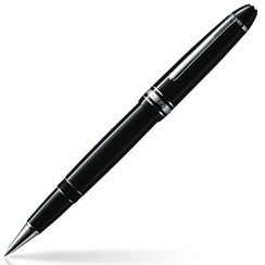 7571 Montblanc Meisterstuck Le Grand Rollerball Black Pen
