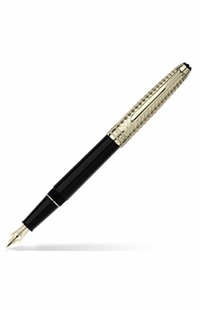 MontBlanc Meisterstuck Solitaire Doue Geometric Dimension Fountain Pen 105986