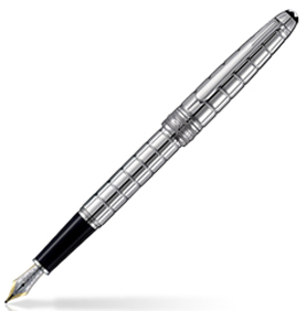 Stainless Steel Montblanc MeisterstÃ¼ck Fountain Pen 38245