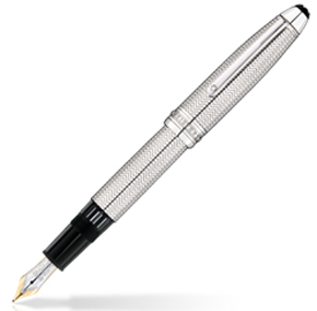 104554 Montblanc Meisterstuck Solitaire Silver Barley