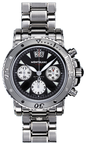 8466 MontBlanc Sport Collection Flyback Chronograph Mens Watches.