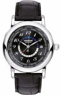 MontBlanc Star Black Dial Men's Watch 109285