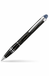 MontBlanc Starwalker Black Mystery Ballpoint Pen 104227