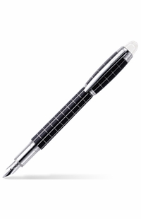 MontBlanc Starwalker Metal & Rubber Fountain Pen 8854