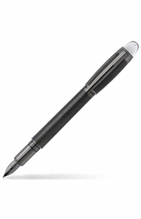 MontBlanc Starwalker Midnight Black Metal Fountain Pen 105647