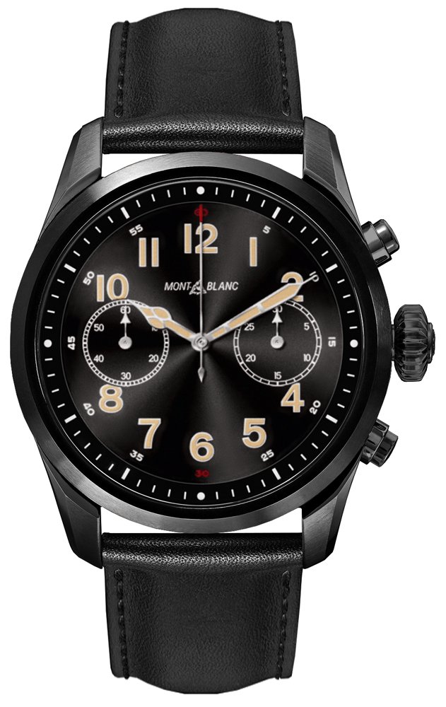 119438 MontBlanc Summit 2 Black Steel Men