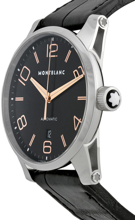 101551 MontBlanc Timewalker Black Dial Mens Watch For Sale