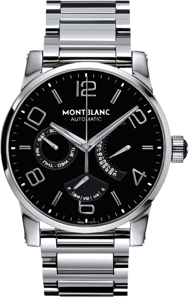 103095 MontBlanc Timewalker GMT Power Reserve Mens Watch.