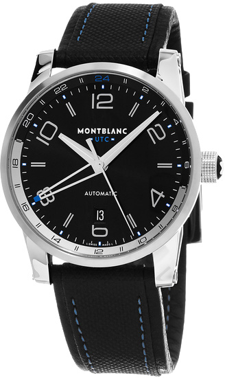 MontBlanc TimeWalker UTC 109334 Mens 42mm Automatic Swiss Luxury