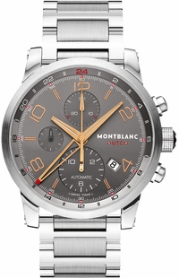 MontBlanc TimeWalker Automatic Chronograph Grey Dial Men's Watch 107303