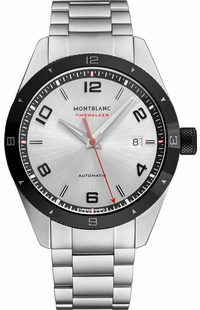 MontBlanc TimeWalker Automatic Silver Dial Men's Watch 116057