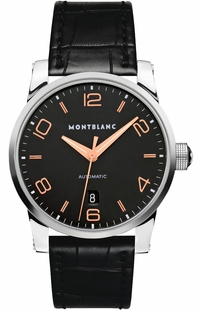 MontBlanc TimeWalker Black Dial Automatic Men's Watch 110337