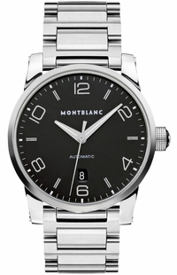 MontBlanc TimeWalker Black Dial Men's Automatic Swiss Watch 105962