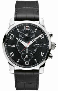 MontBlanc TimeWalker Chronograph Men's Watch Save 105077